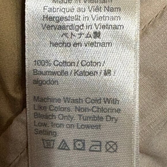 J.CREW Slouchy Boyfriend Chino Pants Size 30T Khaki Tan - Picture 14 of 15